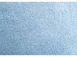 Alfombra Shaggy tejida a mano 100x100 cm Azul claro Cozy