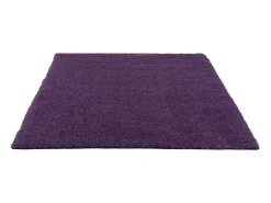Alfombra Shaggy tejida a mano 160x230 cm Morado Cozy