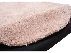Alfombra Shaggy tejida a mano 135x200 cm Beige Cozy