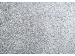 Alfombra Shaggy tejida a mano 100x100 cm Gris Cozy