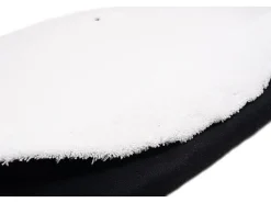 Alfombra Shaggy tejida a mano 80x120 cm Blanco Cozy