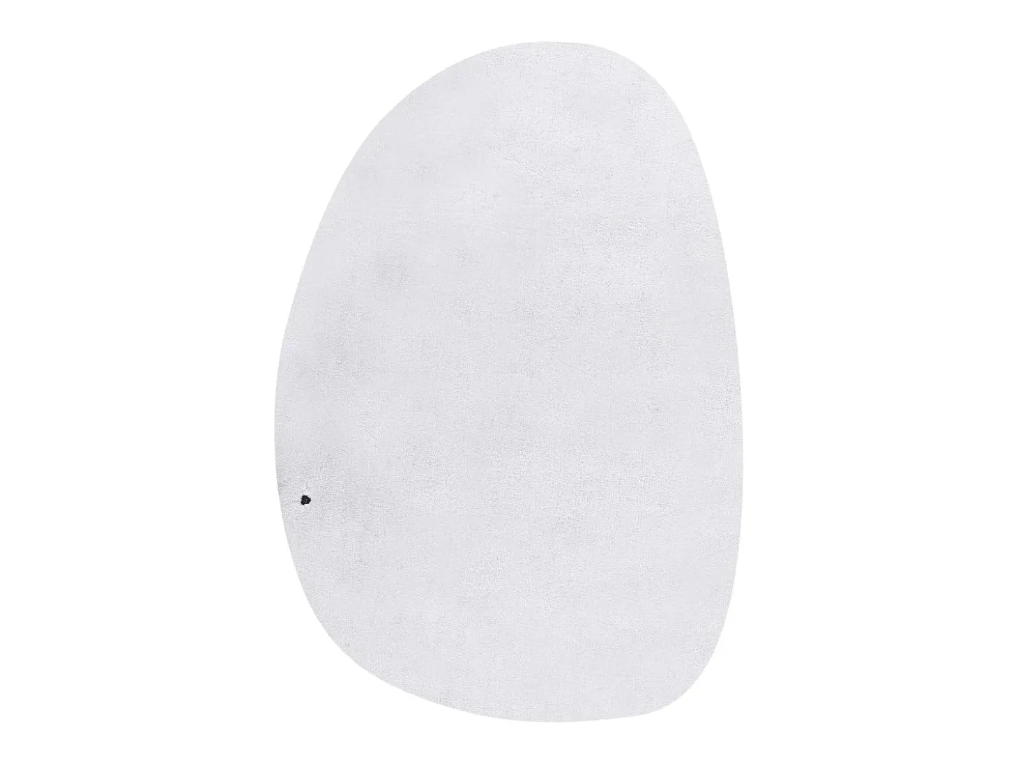 Alfombra Shaggy tejida a mano 80x120 cm Blanco Cozy