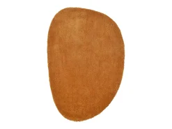 Alfombra Shaggy tejida a mano 80x120 cm Oro Cozy