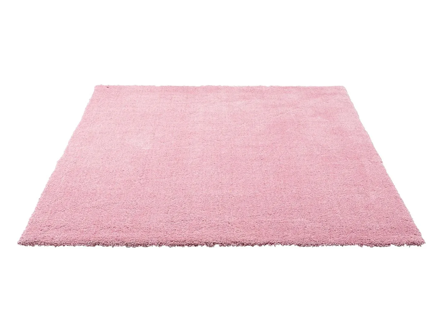 Alfombra Shaggy tejida a mano 65x135 cm Rosa Cozy