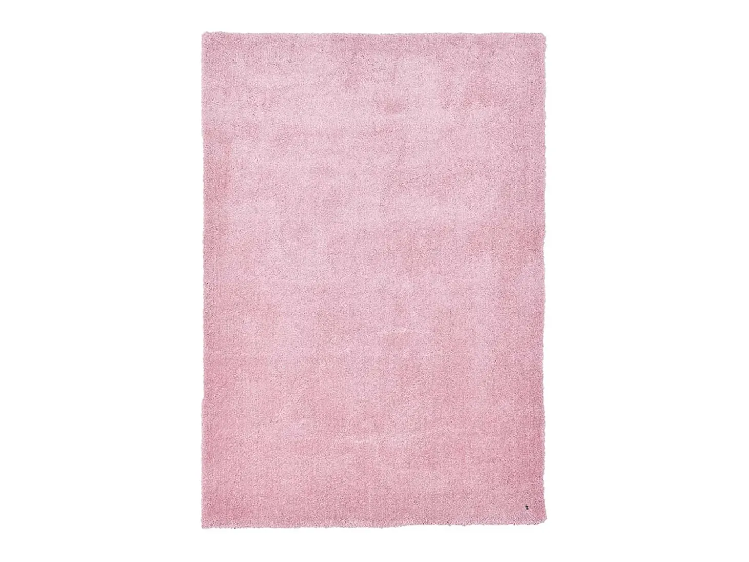 Alfombra Shaggy tejida a mano 65x135 cm Rosa Cozy