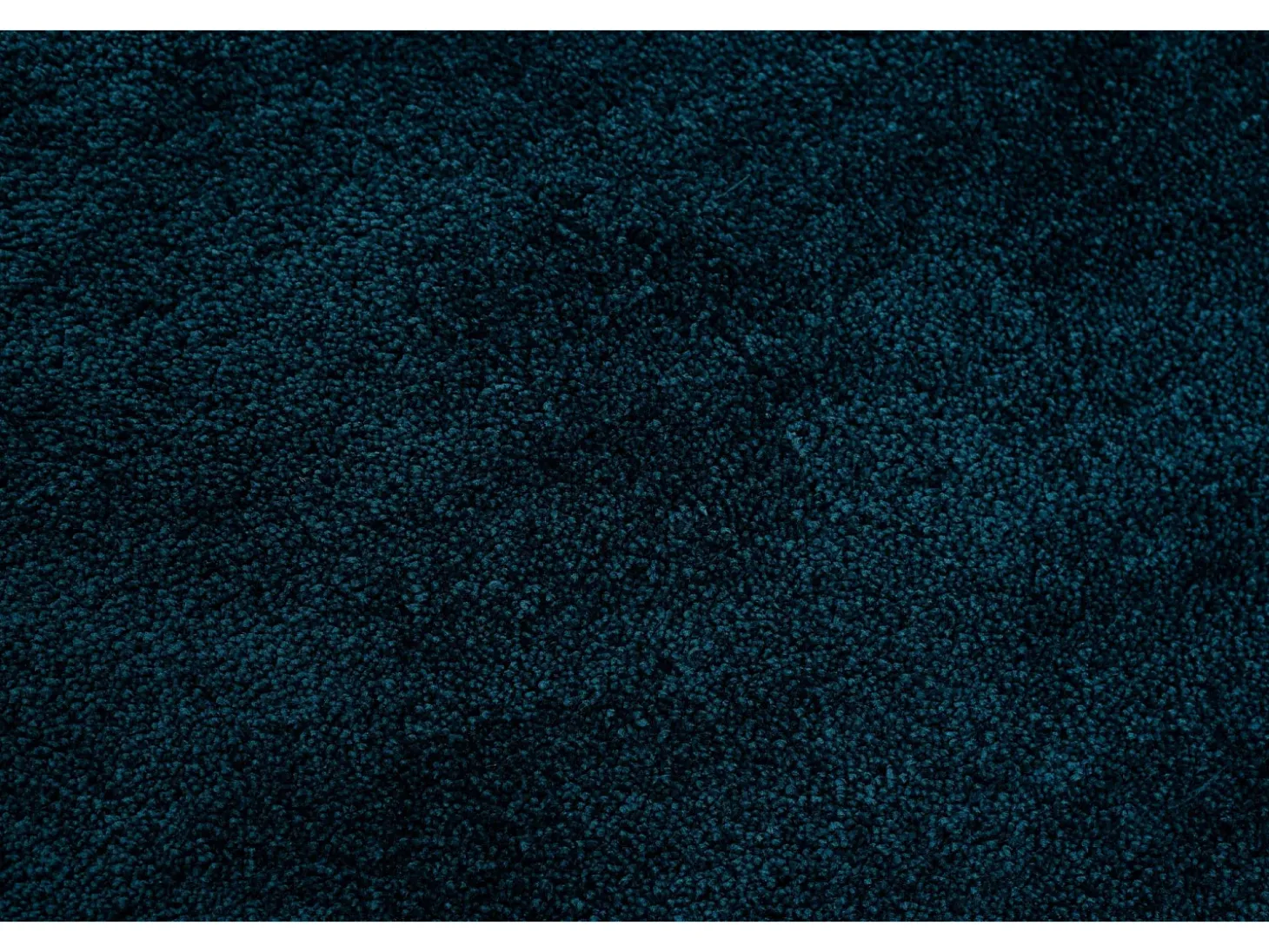 Alfombra Shaggy tejida a mano 190x190 cm Petróleo Cozy