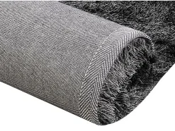 Alfombra shaggy ultra suave pelos largos 100% poliester 160x230cm DOLCE