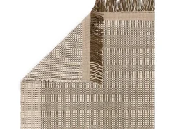 Alfombra tejida a mano, 100% lana - 200x290cm - verde, crema, blanco - Avalon