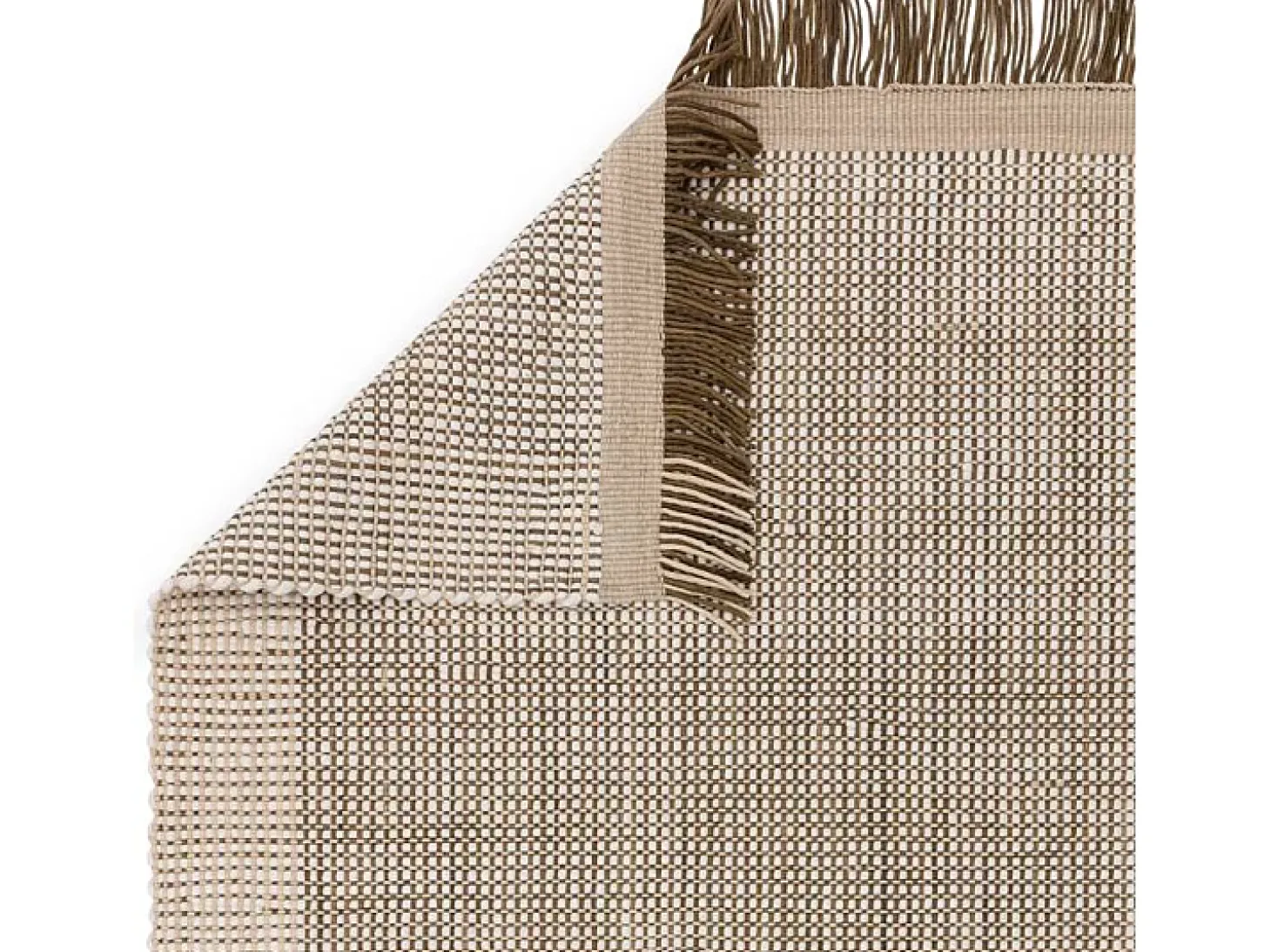 Alfombra tejida a mano, 100% lana - 160x230cm - verde, crema,blanco - Avalon