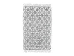 Alfombra tejida a mano con diseño étnico 65x135 cm Naturaleza Colored Macrame