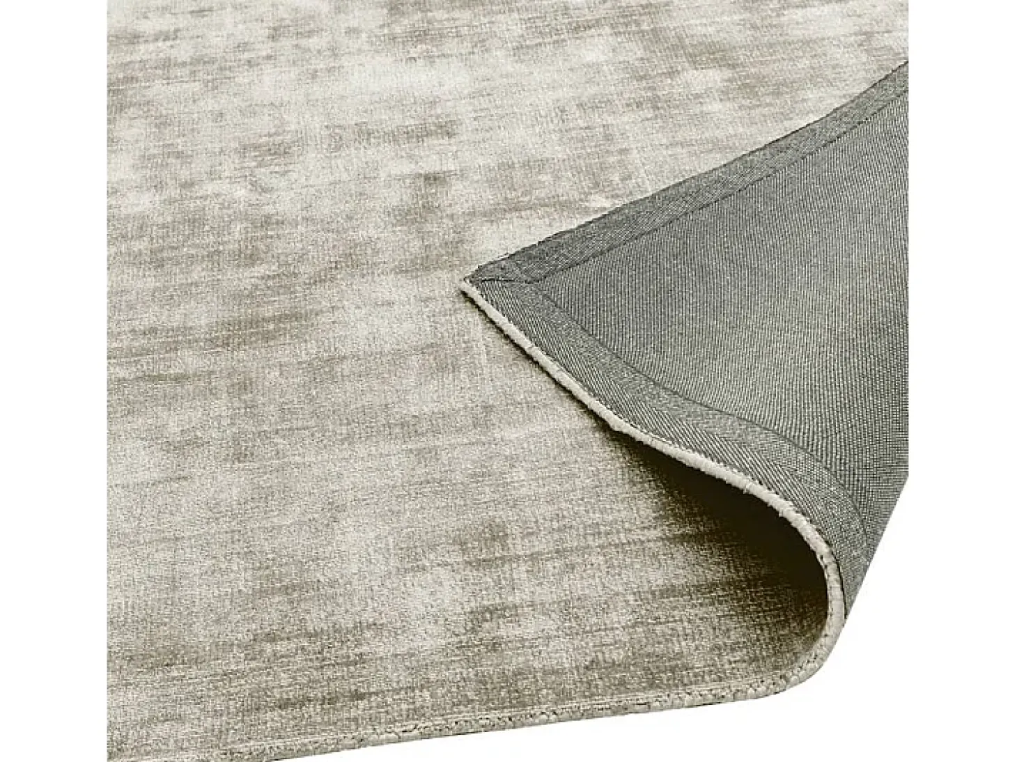 Alfombra tejida a mano de viscosa - 120x170cm - Beige - Blade