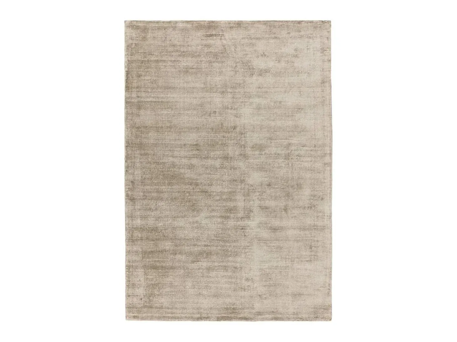 Alfombra tejida a mano de viscosa - 120x170cm - Beige - Blade