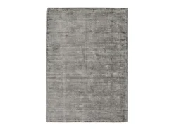 Alfombra tejida a mano de viscosa 120x180 cm Gris Star