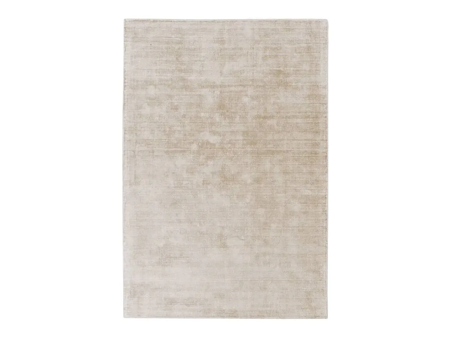 Alfombra tejida a mano de viscosa - 160x230cm - Crema - Blade