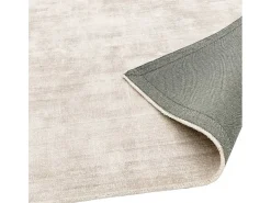 Alfombra tejida a mano de viscosa - 160x230cm - Crema - Blade