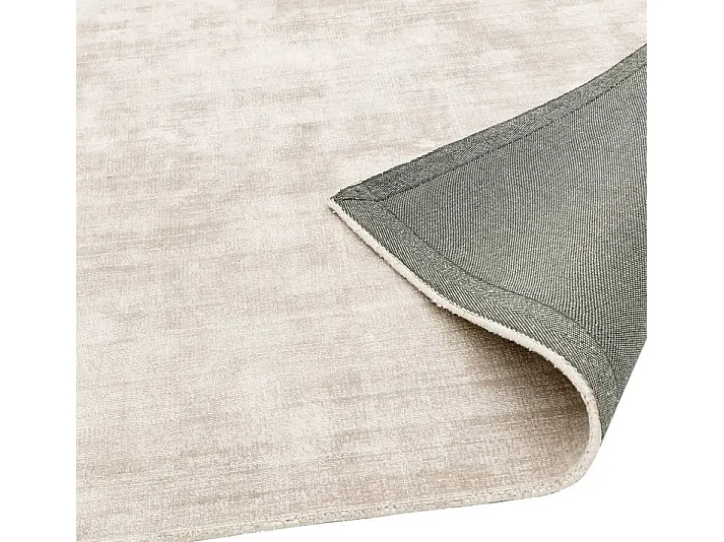 Alfombra tejida a mano de viscosa - 120x170cm - Crema - Blade