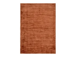 Alfombra tejida a mano de viscosa 70x140 cm Cobre Star