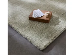Alfombra tejida a mano de lana y viscosa 170x240 cm Verde Sandiego