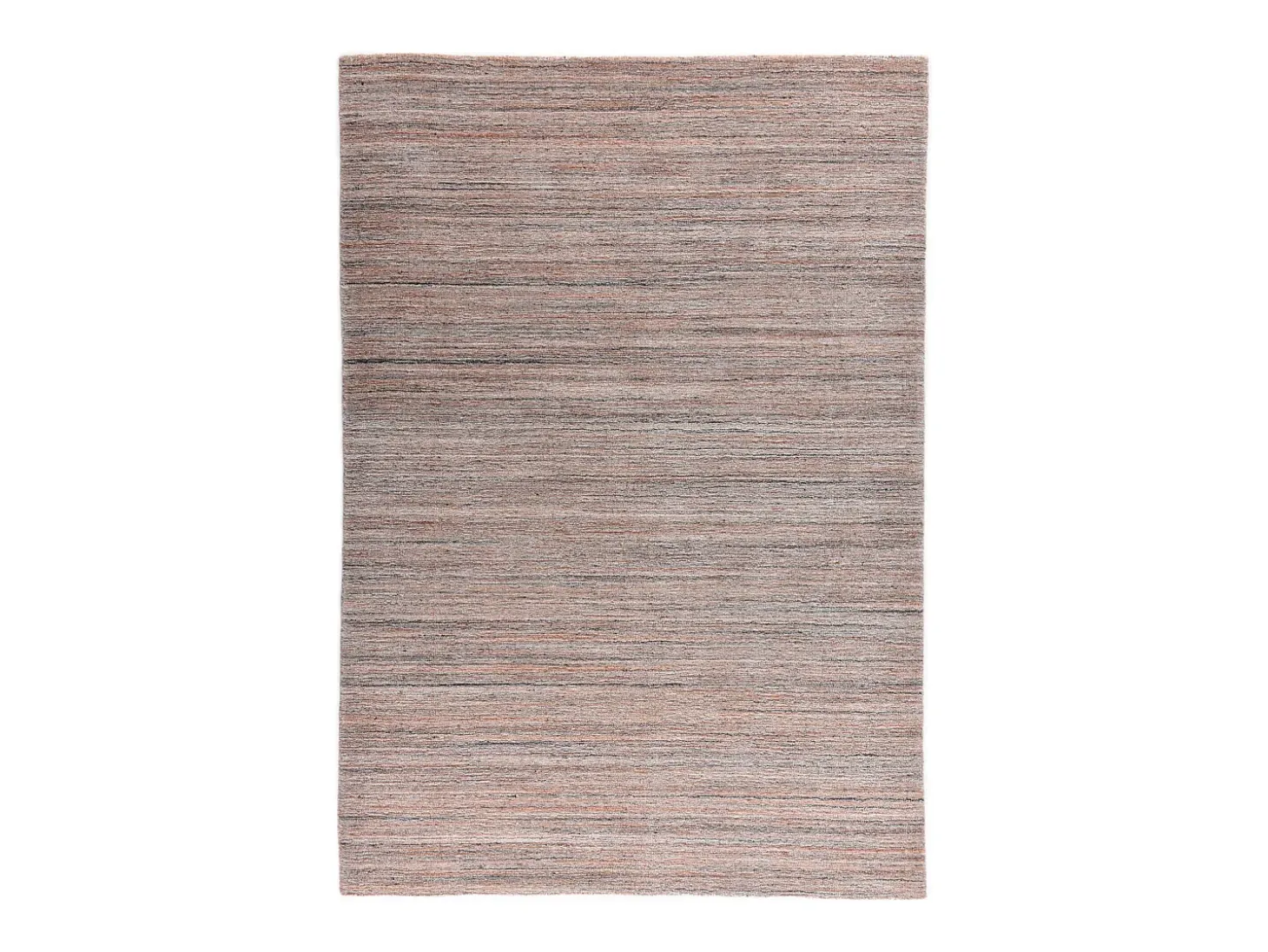 Alfombra tejida a mano de lana y viscosa 200x250 cm Rosa Sandiego