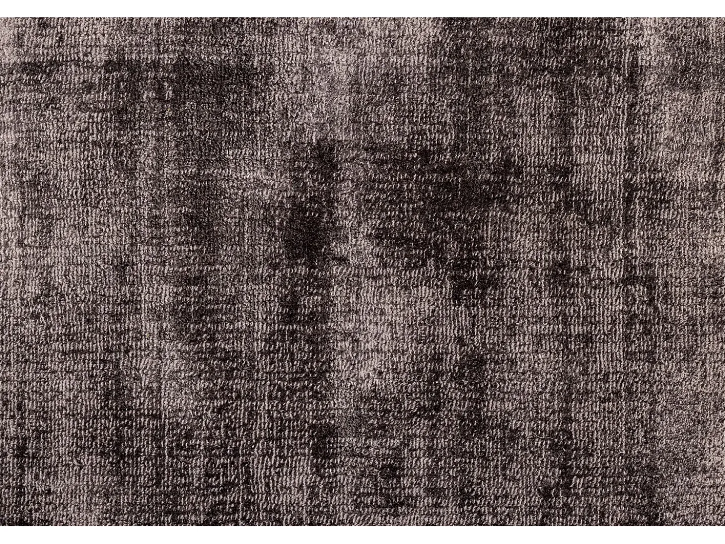 Alfombra tejida a mano de viscosa 150x150 cm Antracita Star