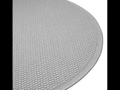 Alfombra Toulouse Exterior, Uni, Gris, 120 cm, redondo