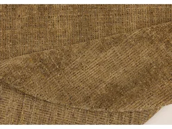 Alfombra UNI a rayas de viscosa y lana 190x190 cm Oro Venus