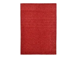 Alfombra UNI tejida a mano 40x60 cm Rojo Holi