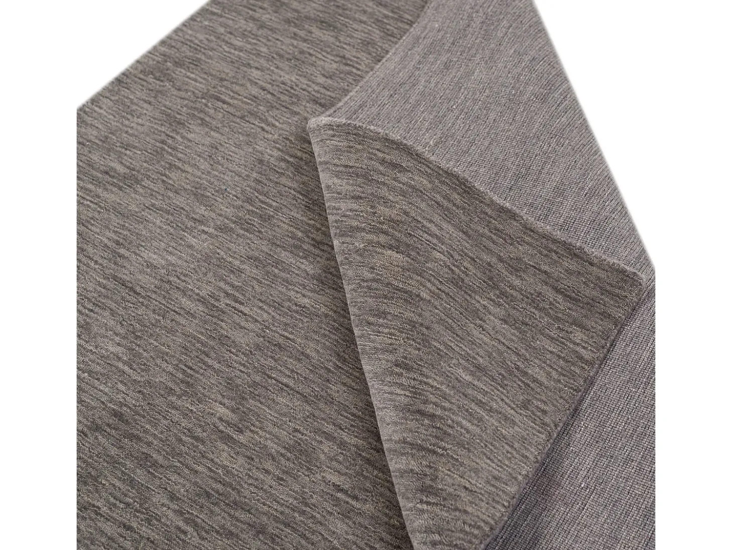 Alfombra UNI tejida a mano 190x290 cm Gris Holi