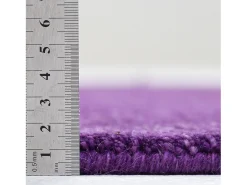 Alfombra UNI tejida a mano 70x140 cm Morado Holi