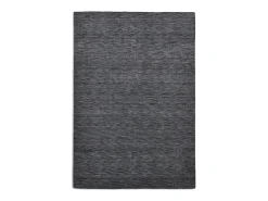 Alfombra UNI tejida a mano 250x350 cm Gris oscuro Holi