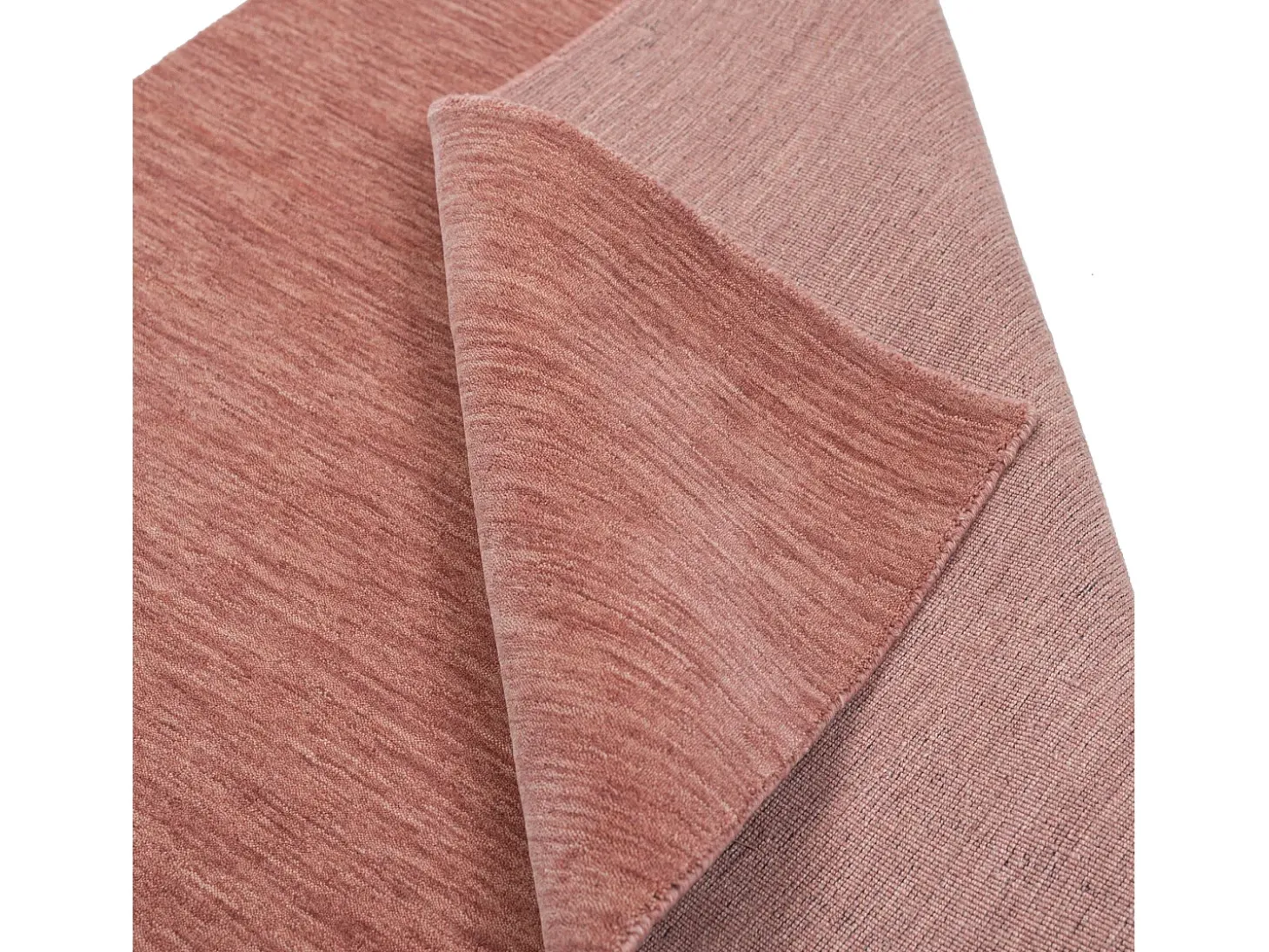 Alfombra UNI tejida a mano 70x140 cm Rosa Holi