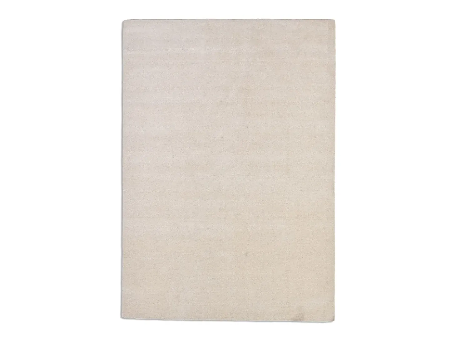 Alfombra UNI tejida a mano 140x200 cm Crema Holi