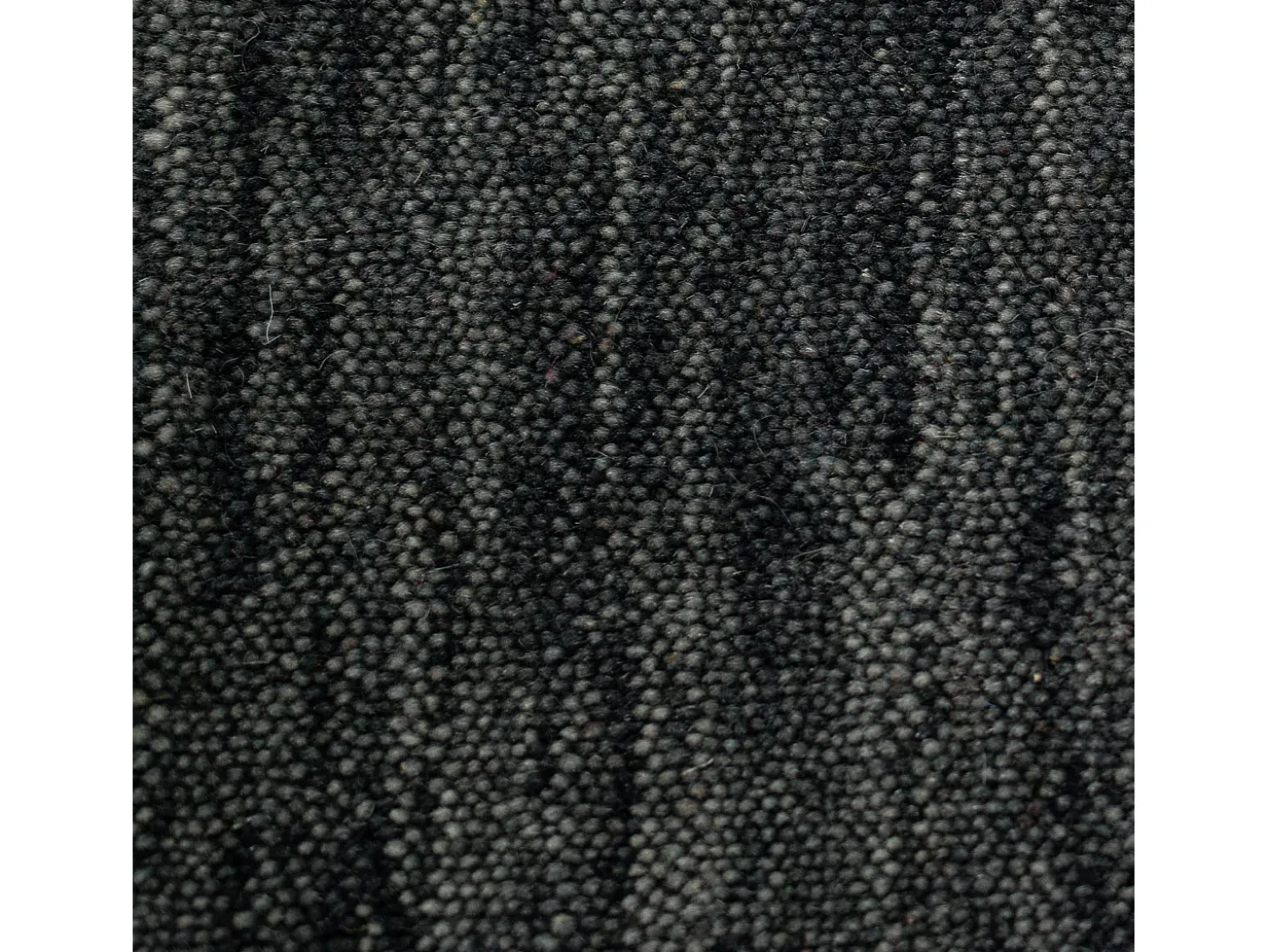 Alfombra UNI tejida a mano 190x290 cm Gris oscuro Holi