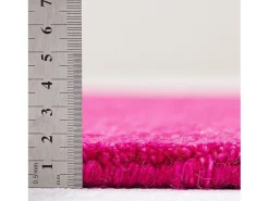 Alfombra UNI tejida a mano 190x290 cm Rosa Holi