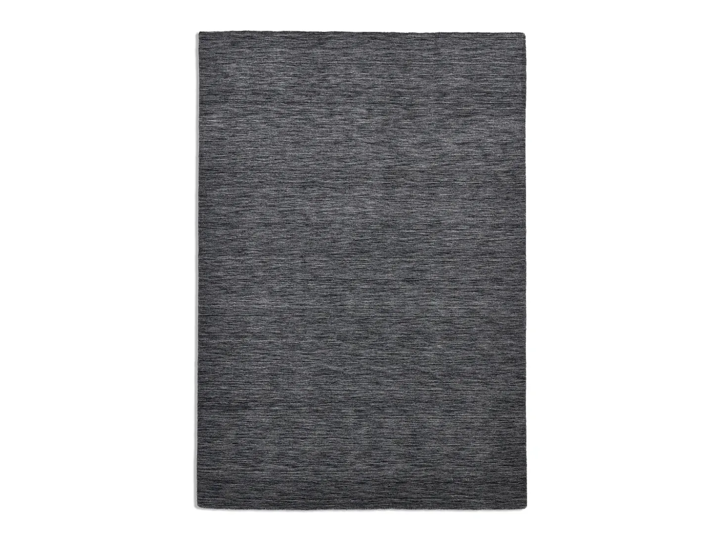 Alfombra UNI tejida a mano 140x200 cm Gris oscuro Holi