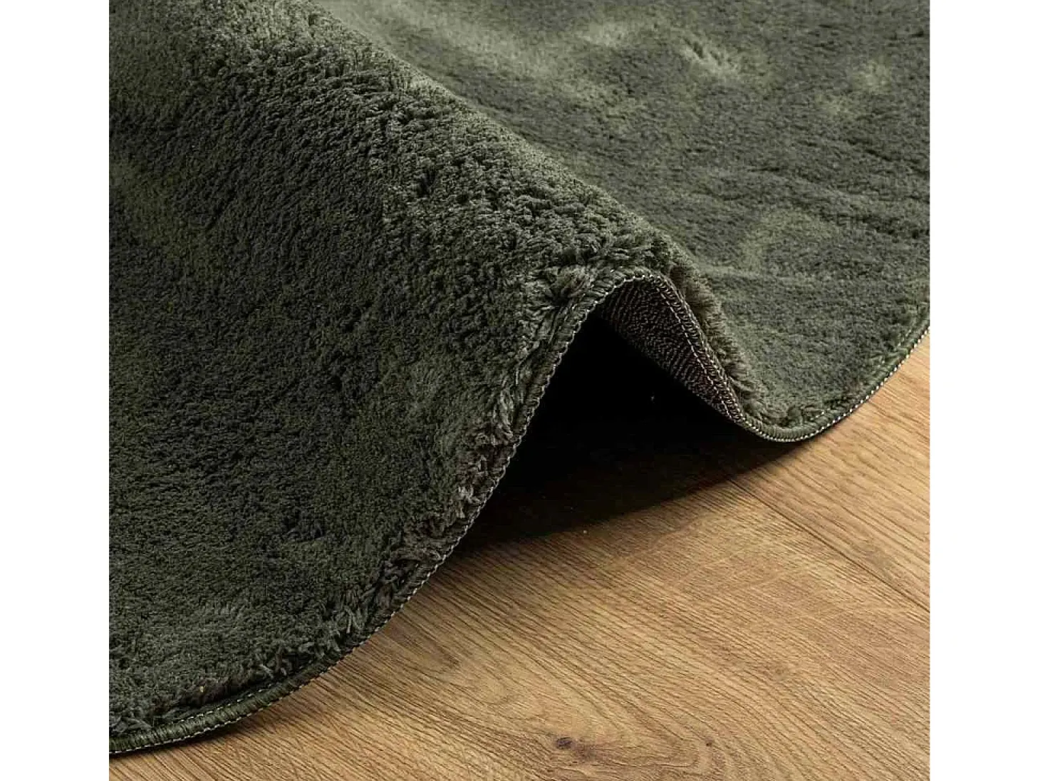 Alfombra Verde Bosque 140 x 200 cm Poliéster