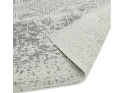 Alfombra vintage - 160x230cm - gris, crema - Nova Antique