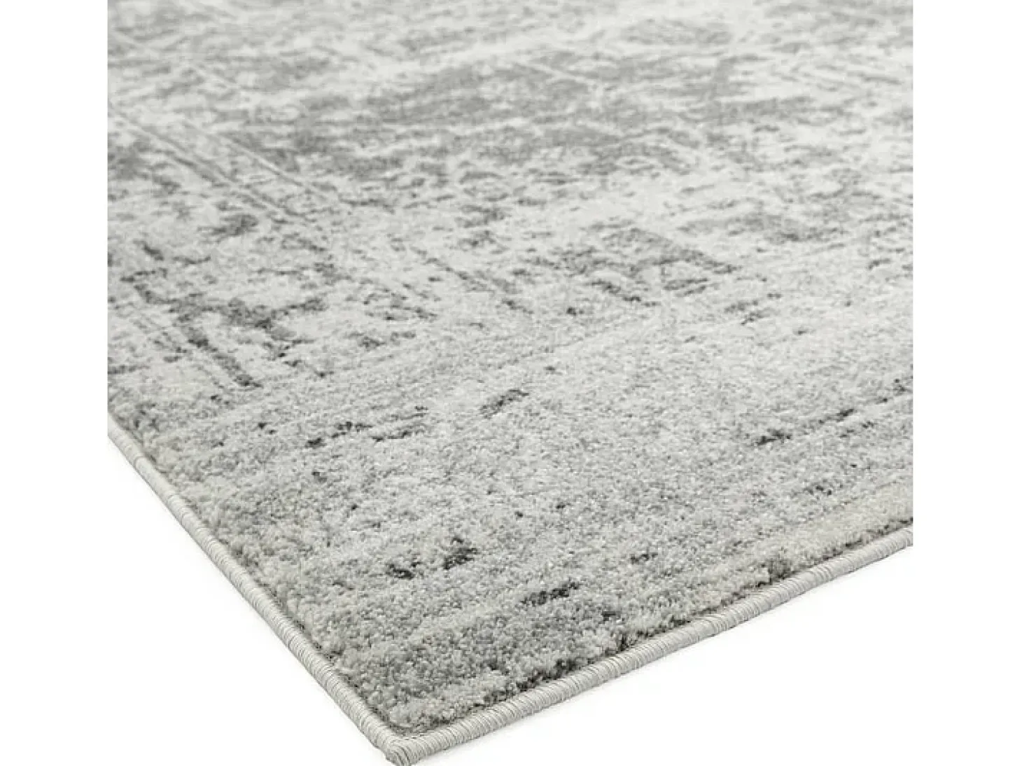 Alfombra vintage - 160x230cm - gris, crema - Nova Antique