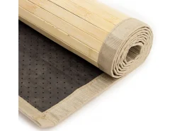Alfombra 180x240 cm bambú claro
