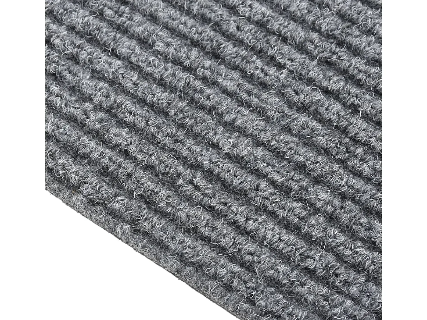 Alfombra 100x300 cm Gris