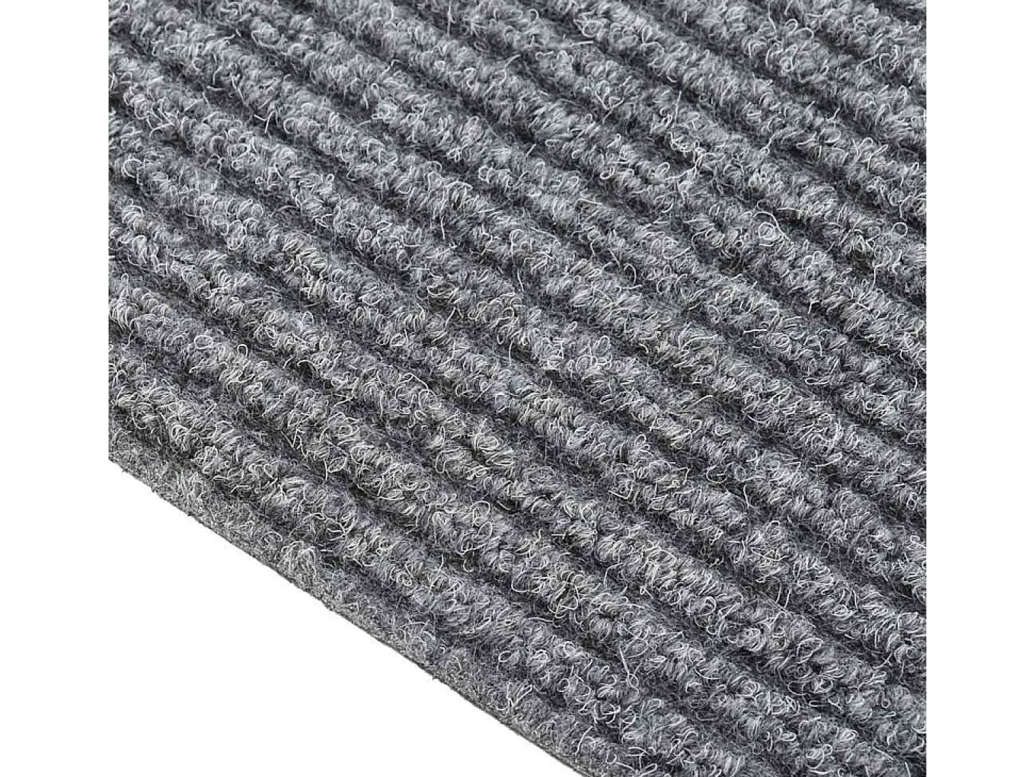 Alfombra 100x400 cm Gris