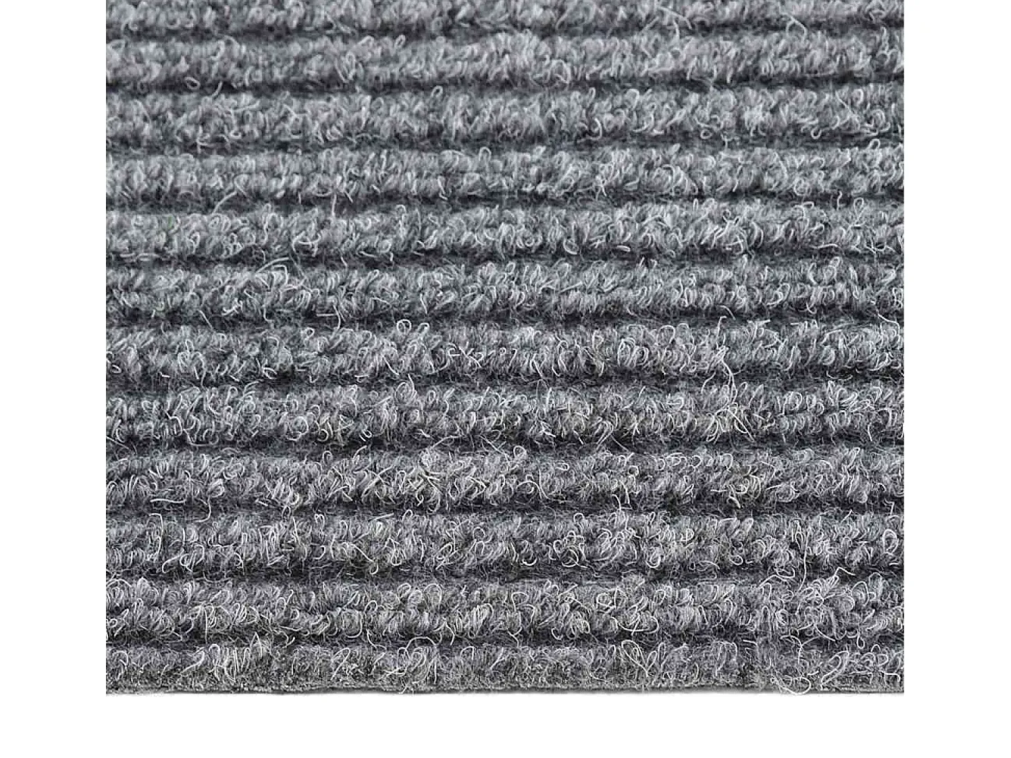 Alfombra 100x400 cm Gris