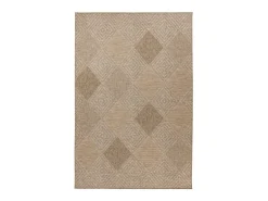 Alfombra 170x120cm, diseño C403A color natural - Confort y elegancia para tu interior.