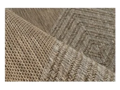 Alfombra 170x120cm, diseño C403A color natural - Confort y elegancia para tu interior.