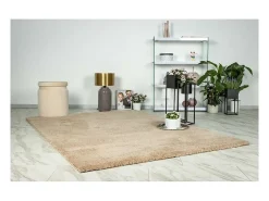 Alfombra 150x80cm, diseño D005M color champán - Confort y elegancia para su interior