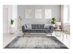 Alfombra 290x200cm, diseño E109E color plata - Confort y elegancia para su interior.