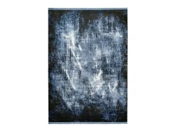 Alfombra 170x120cm, diseño E409E color azul - Confort y elegancia para su interior