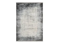 Alfombra 150x80cm, diseño E109E color plata - Confort y elegancia para su interior.