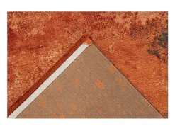 Alfombra 150x80cm, diseño E509E color terracota - Confort y elegancia para su interior