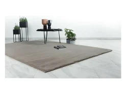 Alfombra 230x160cm, diseño E005N color topo - Confort y elegancia para su interior.